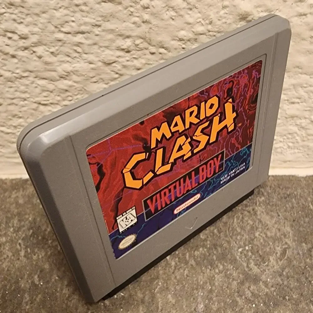 Game - Mario Clash - Virtual Boy - Nintendo
